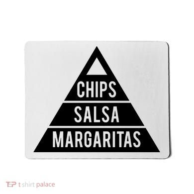 Chips Salsa Margaritas Mousepad