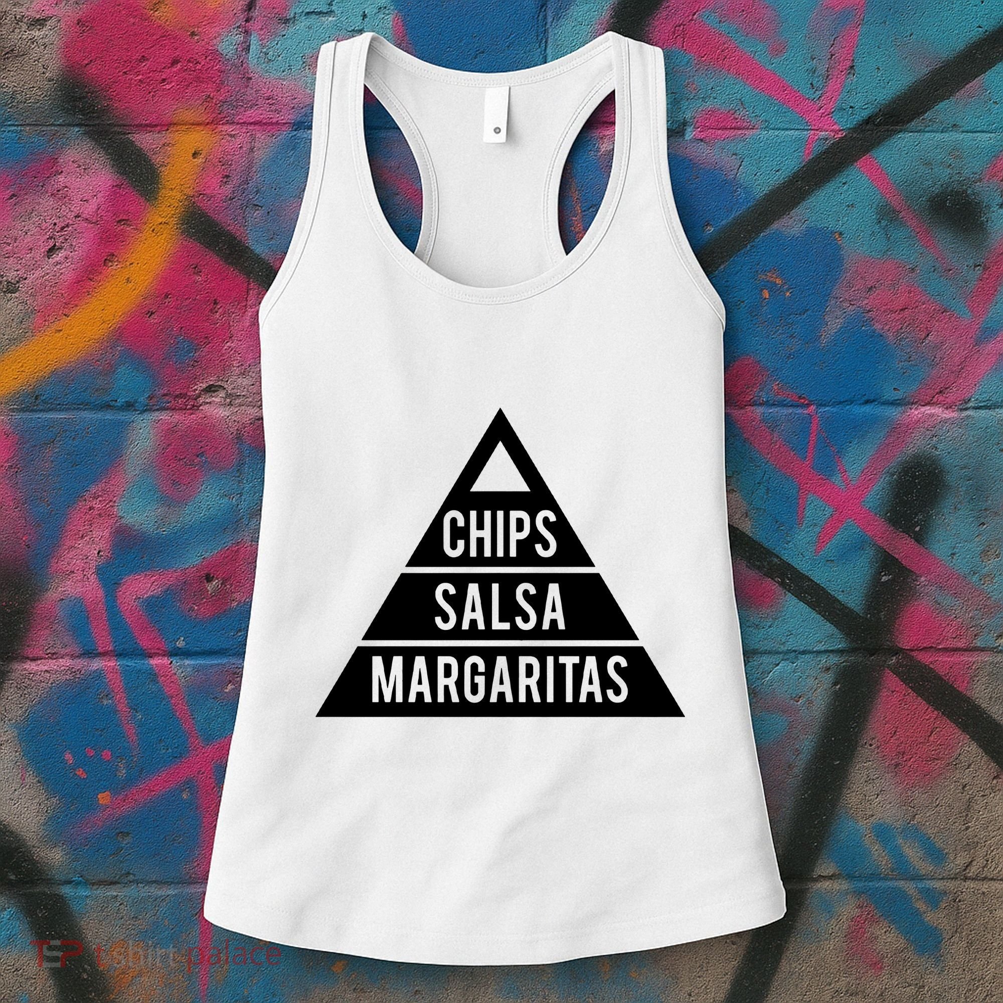 Chips Salsa Margaritas Women's Tank Top