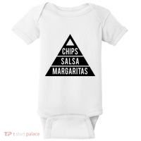 Chips Salsa Margaritas Baby Bodysuit thumb 0