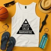 Chips Salsa Margaritas Tank Top thumb 4
