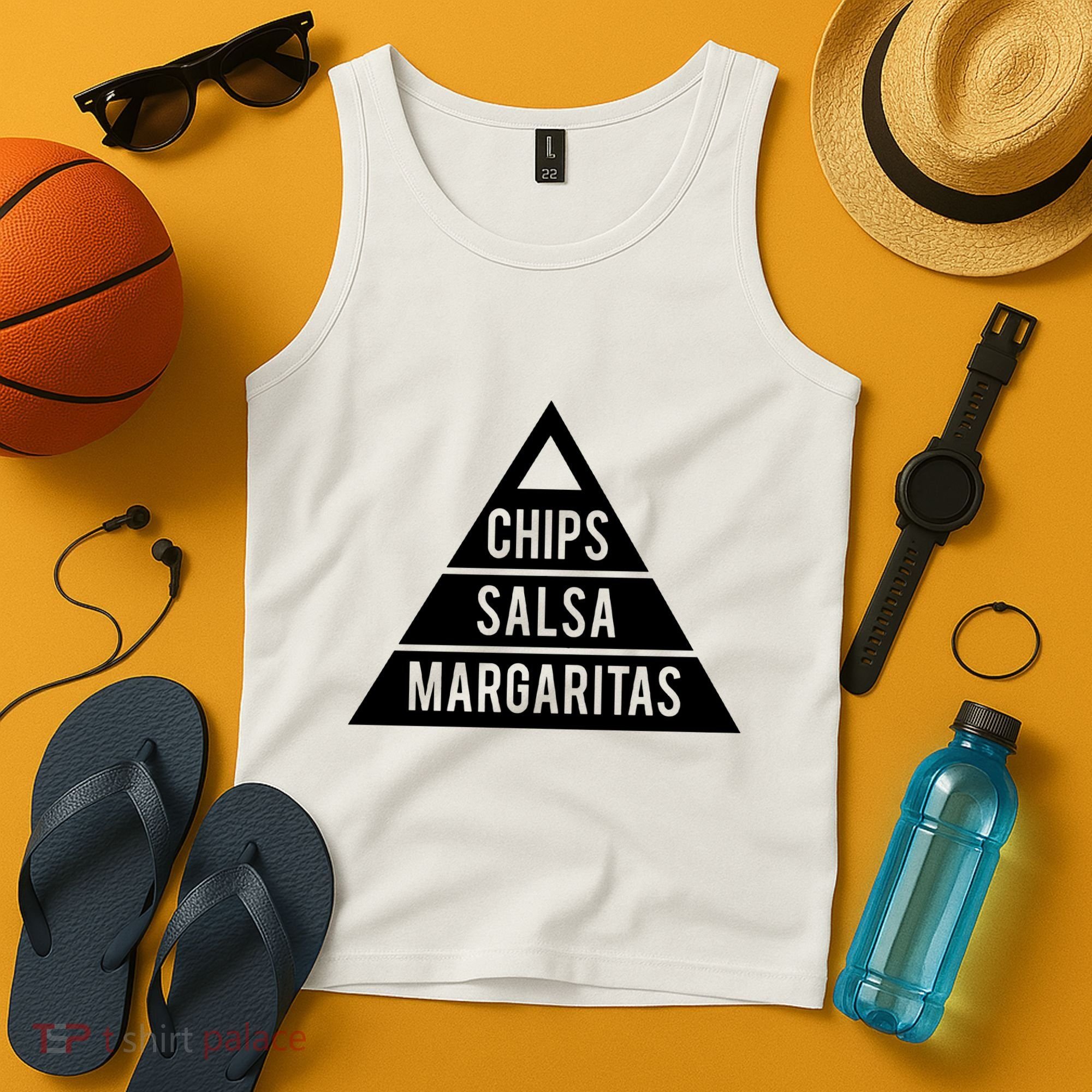 Chips Salsa Margaritas Tank Top