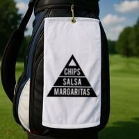 Chips Salsa Margaritas Golf Towel thumb 2