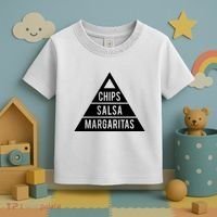Chips Salsa Margaritas Toddler T-Shirt thumb 3