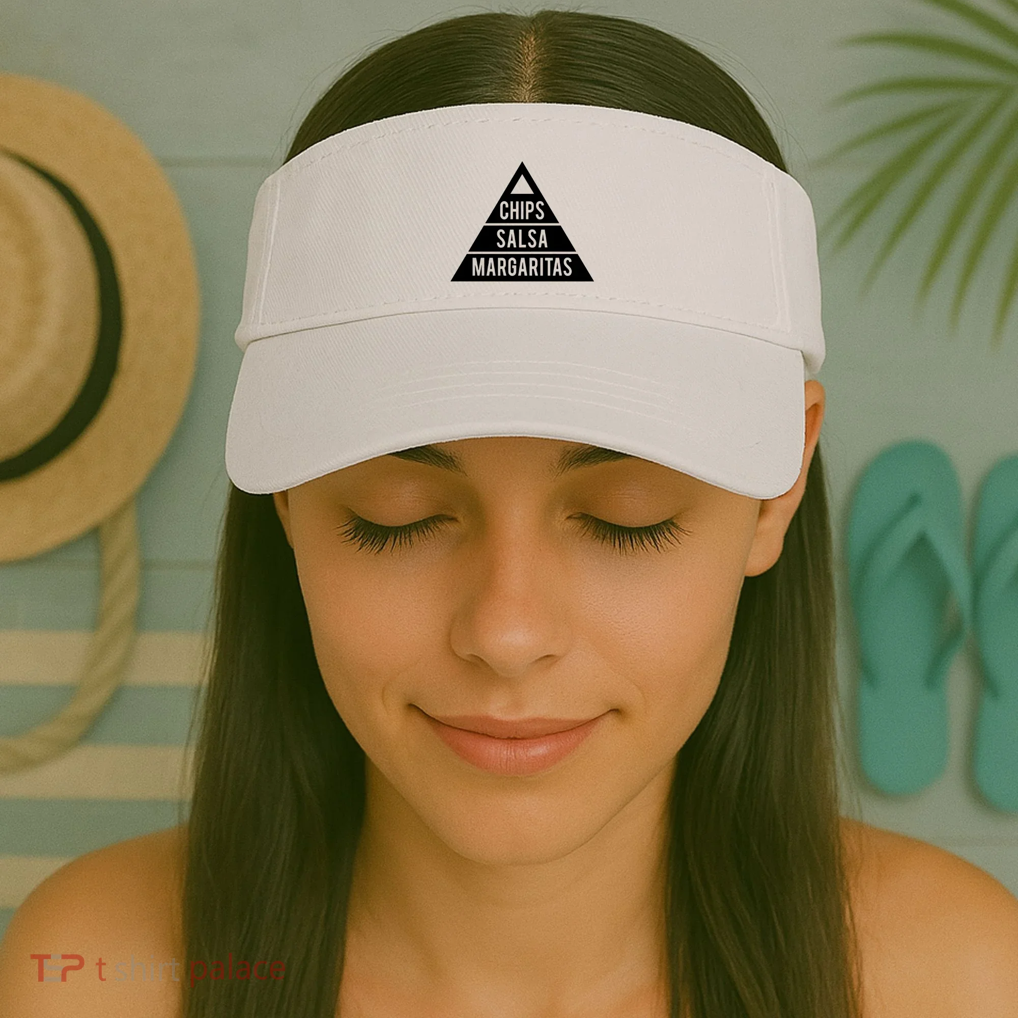Chips Salsa Margaritas Visor
