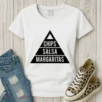 Chips Salsa Margaritas Women's T-Shirt thumb 3