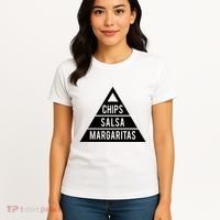 Chips Salsa Margaritas Women's T-Shirt thumb 4