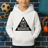 Chips Salsa Margaritas Kids Hoodie thumb 2