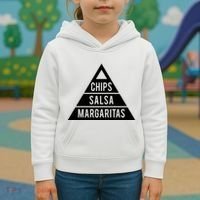 Chips Salsa Margaritas Kids Hoodie thumb 3