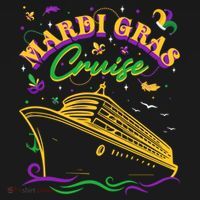 Cruise Ship Mardi Gras Ship Vacation Family Trip Gift Doggie Tank thumb 4