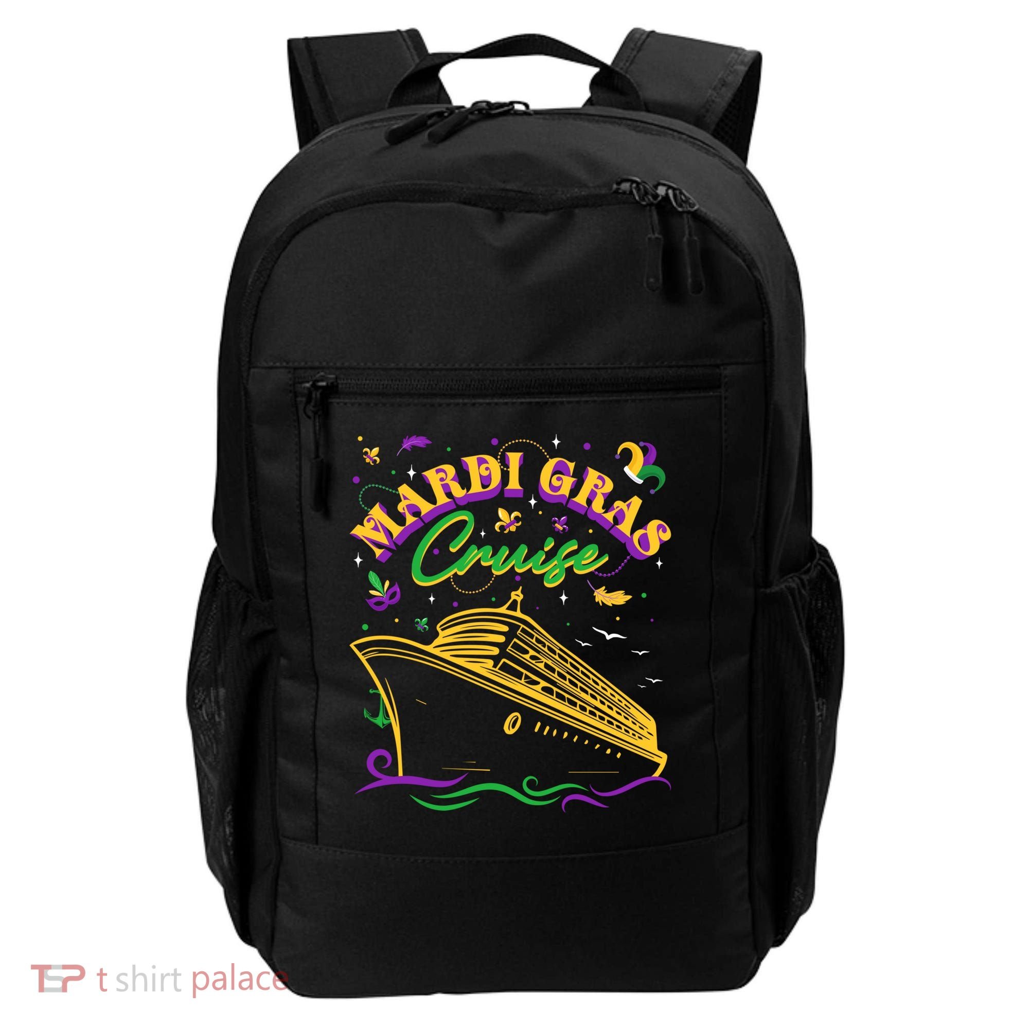 Cruise Ship Mardi Gras Ship Vacation Family Trip Gift Backpack
