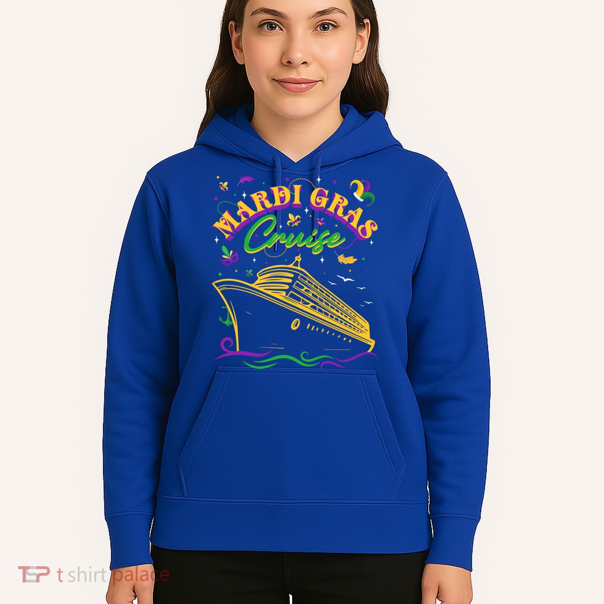 Cruise Ship Mardi Gras Ship Vacation Family Trip Gift Hoodie