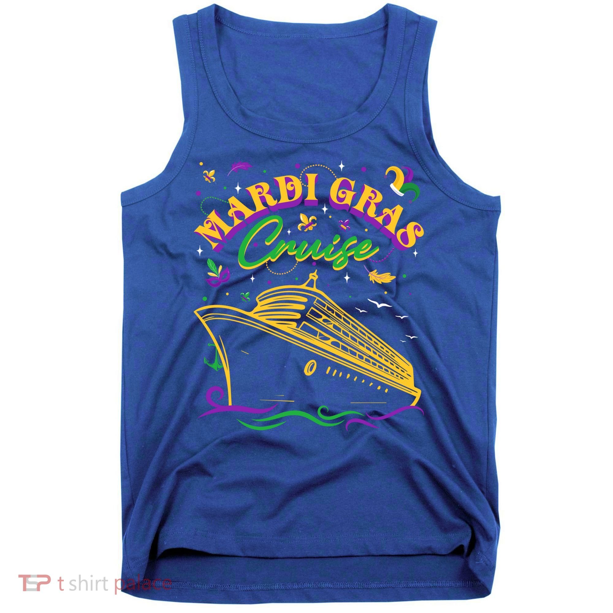 Cruise Ship Mardi Gras Ship Vacation Family Trip Gift Tank Top