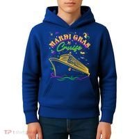 Cruise Ship Mardi Gras Ship Vacation Family Trip Gift Kids Hoodie thumb 4