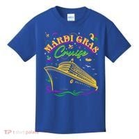 Cruise Ship Mardi Gras Ship Vacation Family Trip Gift Kids T-Shirt thumb 0