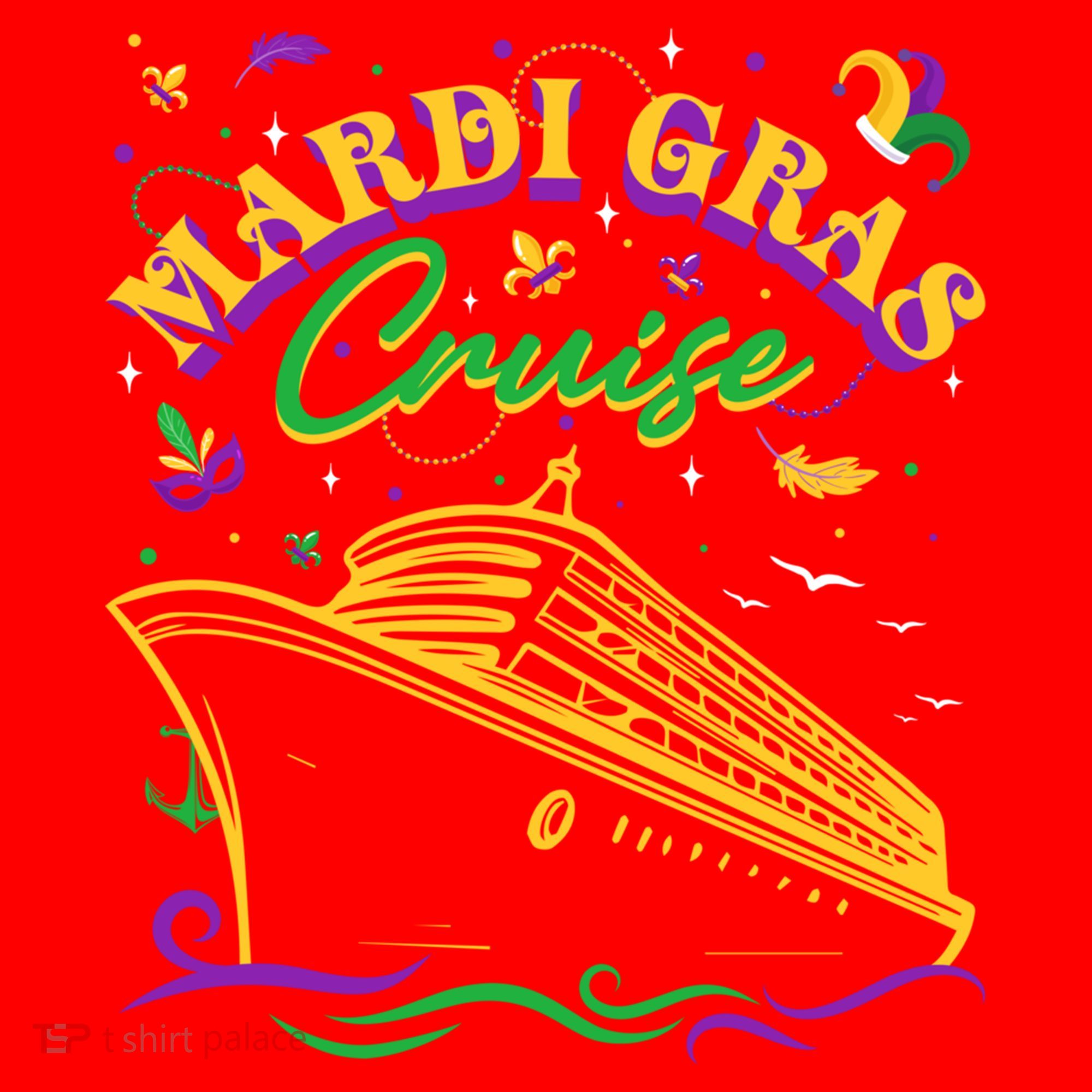 Cruise Ship Mardi Gras Ship Vacation Family Trip Gift Santa Hat