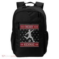 Christmas Soccer Merry Kickmas Ball Sport Player Xmas Meaningful Gift Backpack thumb 0