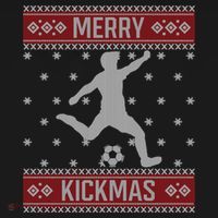 Christmas Soccer Merry Kickmas Ball Sport Player Xmas Meaningful Gift Women's Hoodie thumb 2