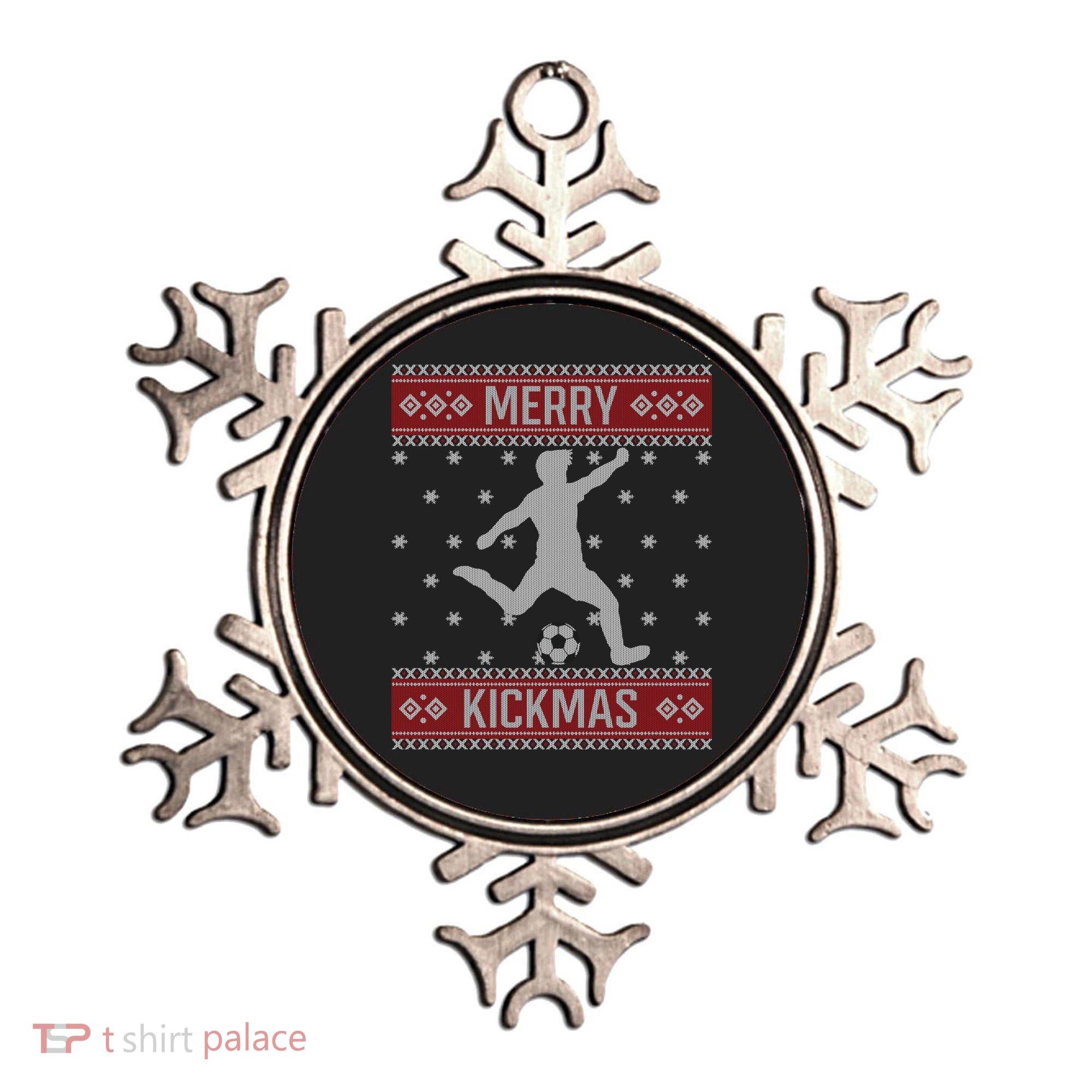 Christmas Soccer Merry Kickmas Ball Sport Player Xmas Meaningful Gift Ornament