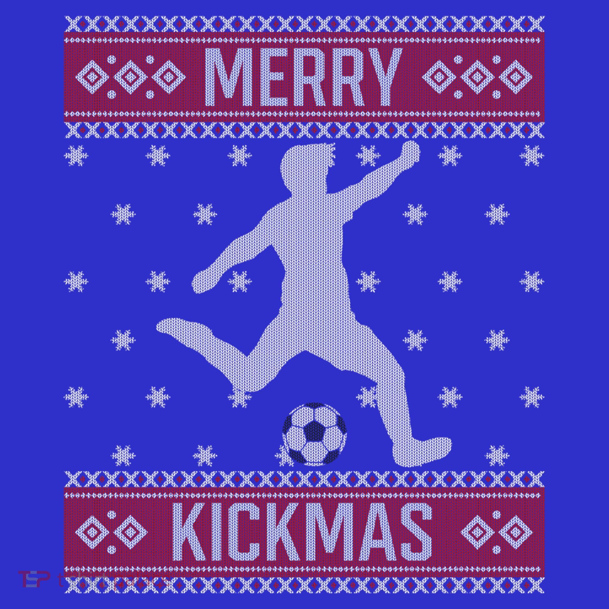 Christmas Soccer Merry Kickmas Ball Sport Player Xmas Meaningful Gift Sweatshirt