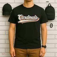 Cardinals Sports Name Vintage Retro Gift T-Shirt thumb 6