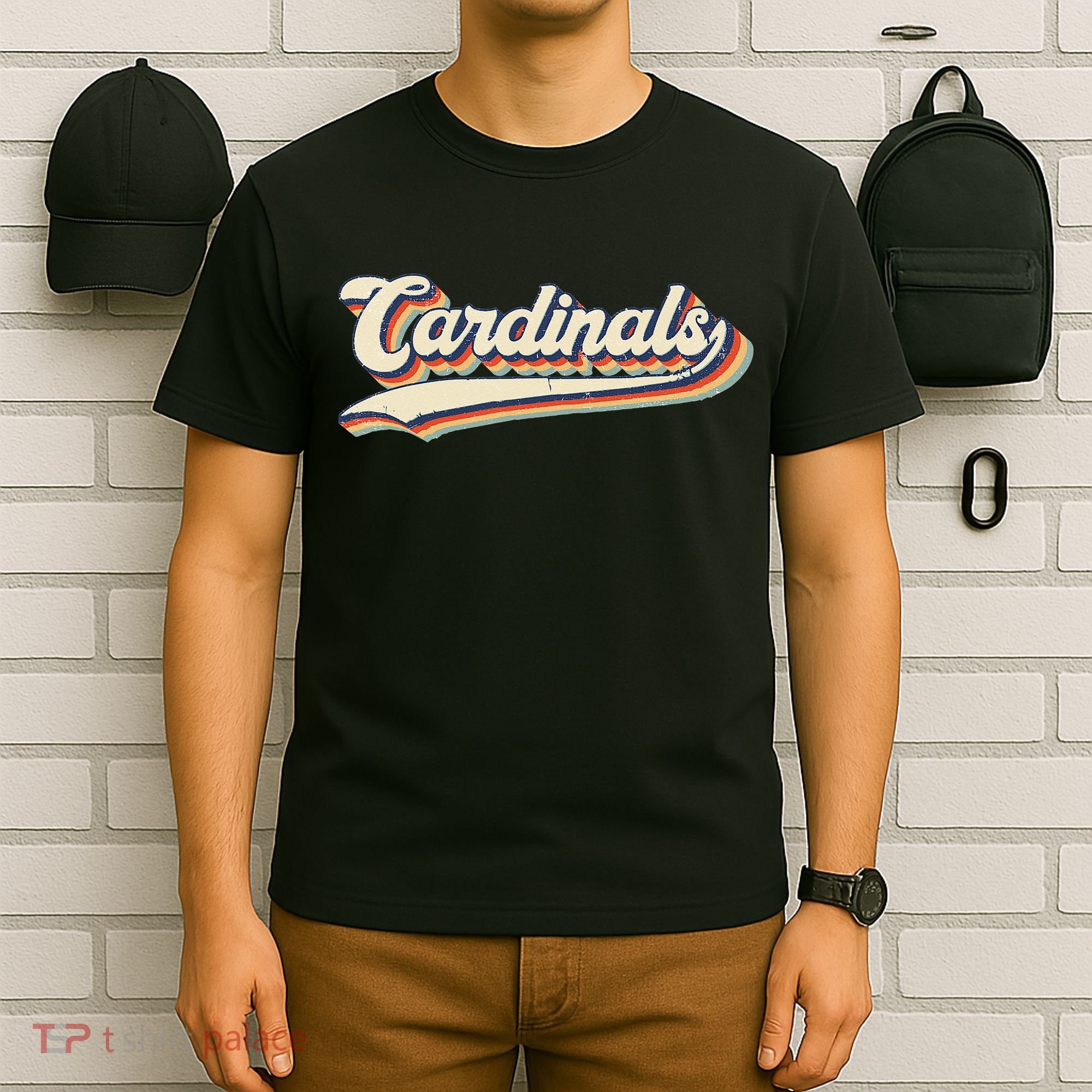 Cardinals Sports Name Vintage Retro Gift T-Shirt