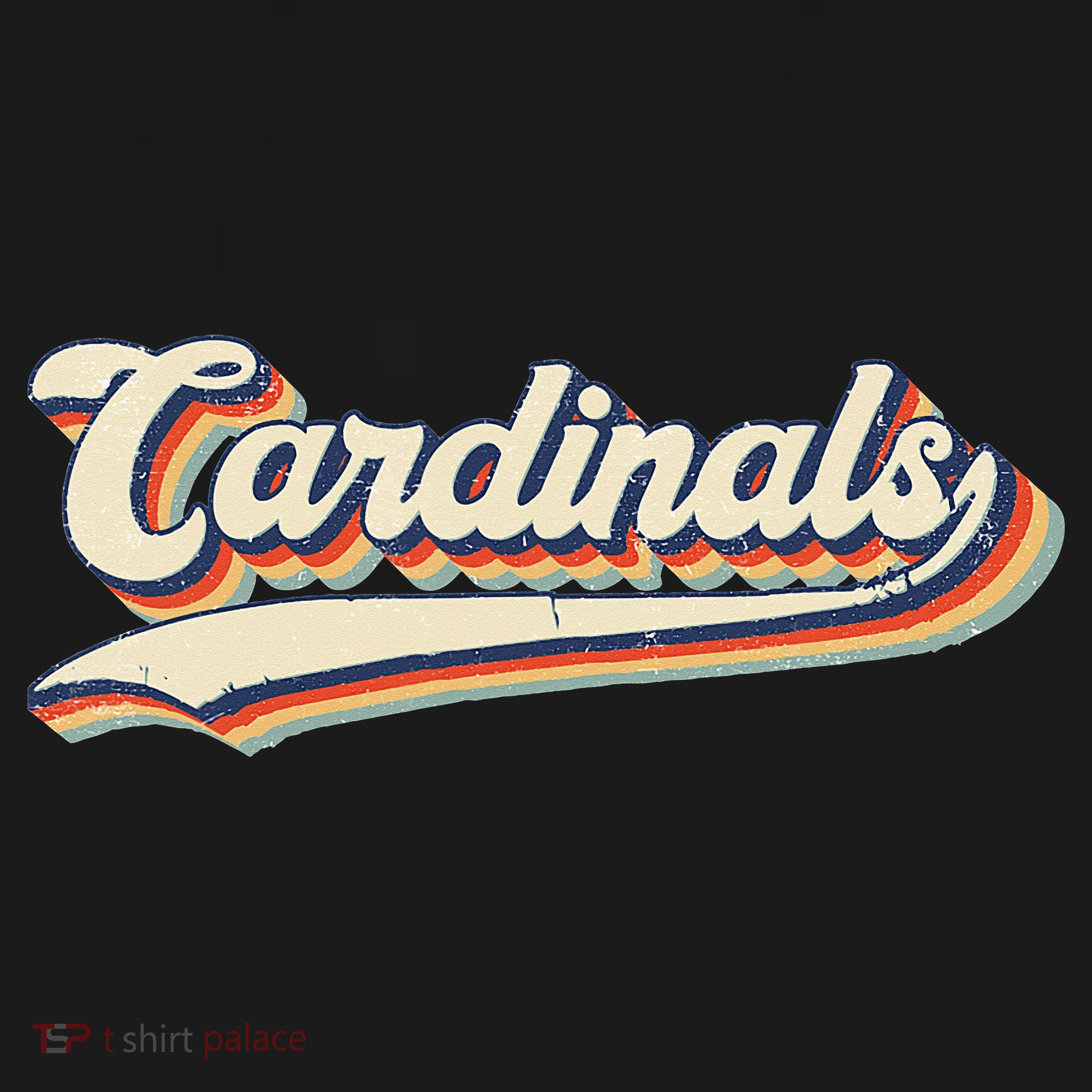 Cardinals Sports Name Vintage Retro Gift T-Shirt