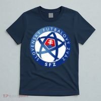 Cool Slovakia National Football Soccer Team Art Logo T-Shirt thumb 5