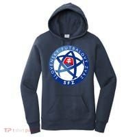 Cool Slovakia National Football Soccer Team Art Logo Women's Hoodie thumb 0