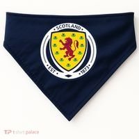 Cool Scotland National Soccer Team USA-Made Doggie Bandana thumb 0