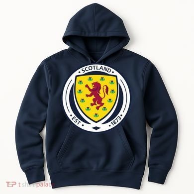 Cool Scotland National Soccer Team Hoodie