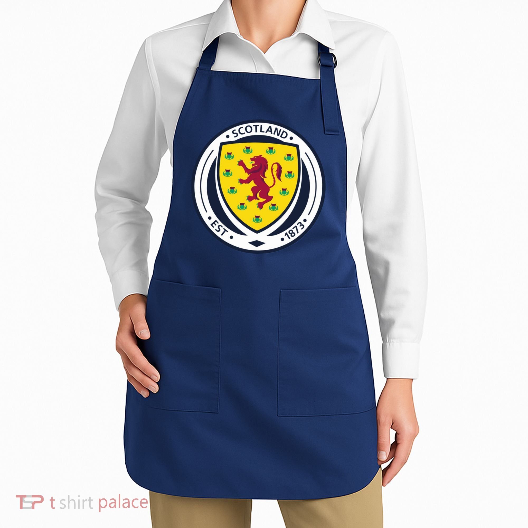 Cool Scotland National Soccer Team Apron