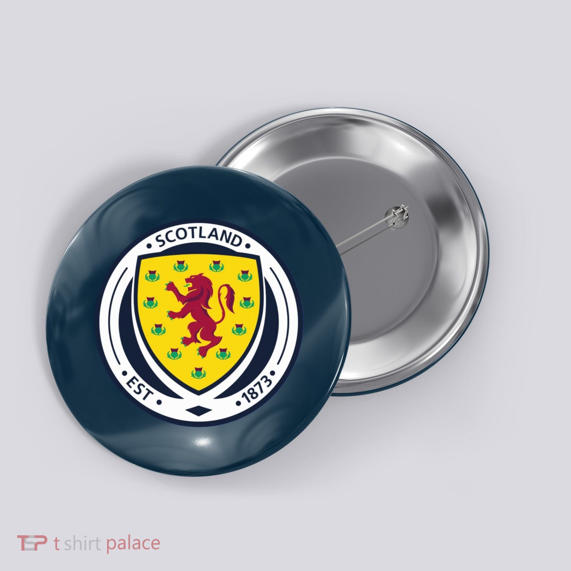 Cool Scotland National Soccer Team Button