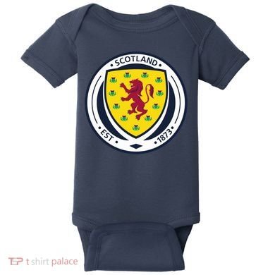 Cool Scotland National Soccer Team Baby Bodysuit