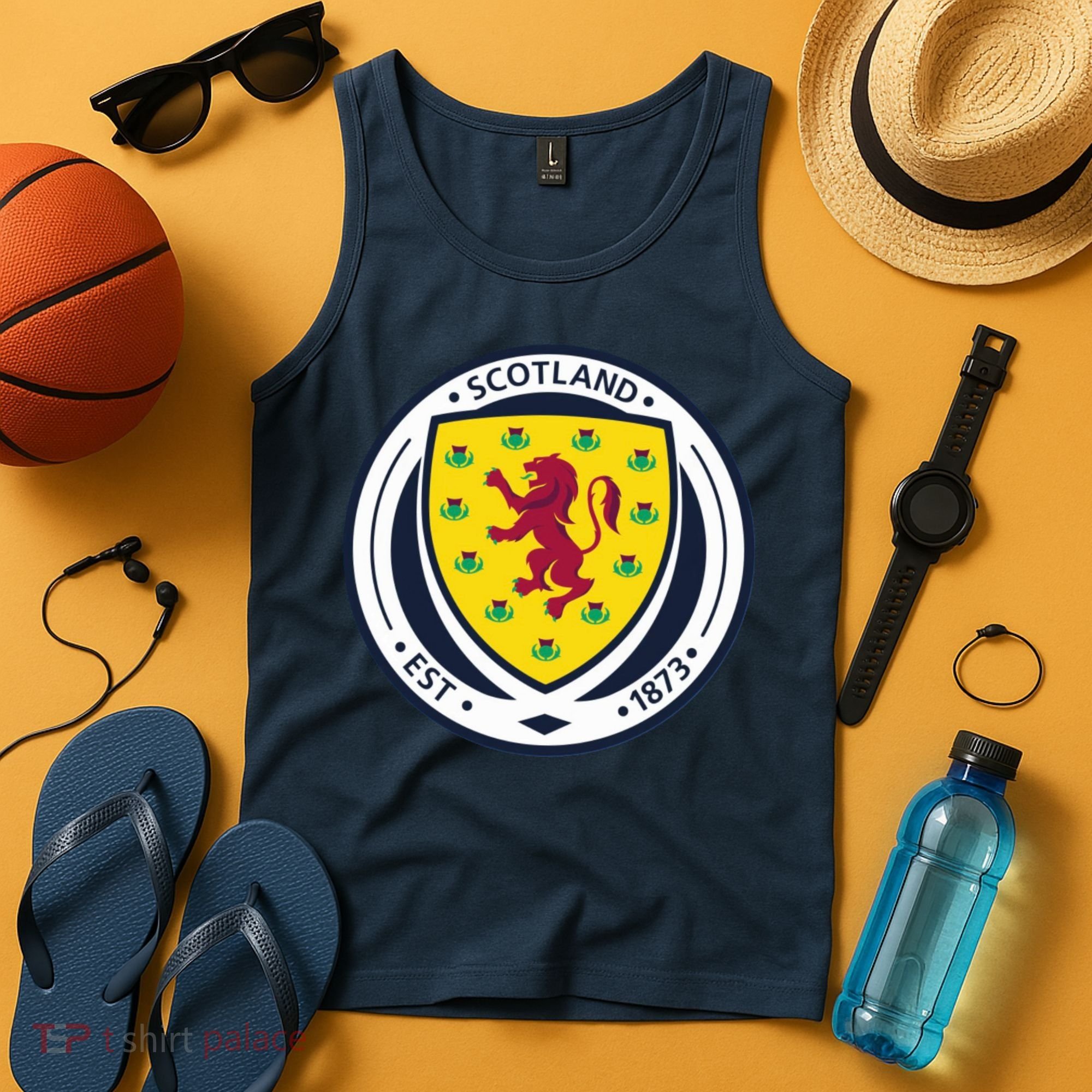 Cool Scotland National Soccer Team Tank Top