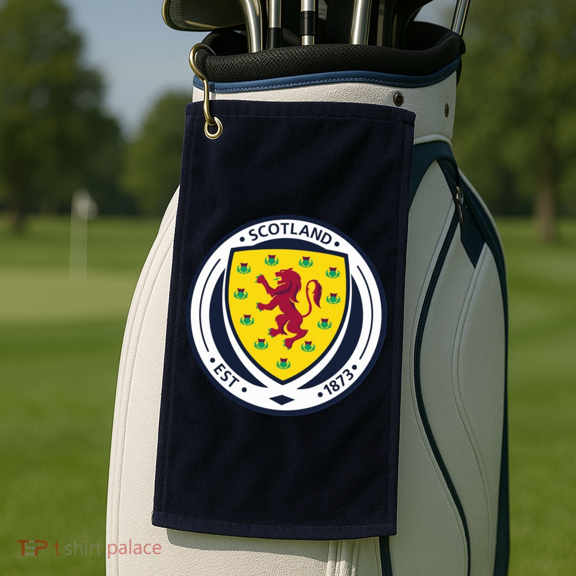 Cool Scotland National Soccer Team Golf Towel