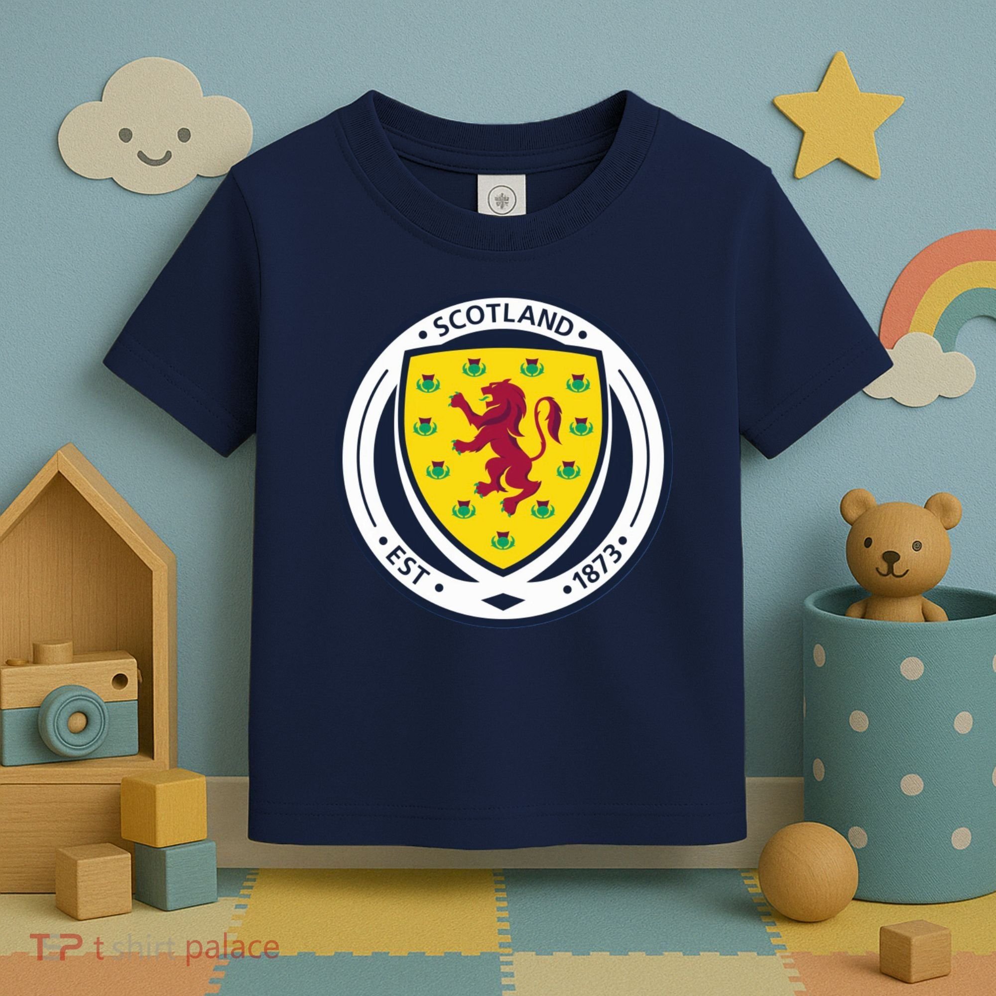 Cool Scotland National Soccer Team Toddler T-Shirt