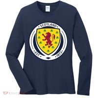 Cool Scotland National Soccer Team Women's Long Sleeve Shirt thumb 0