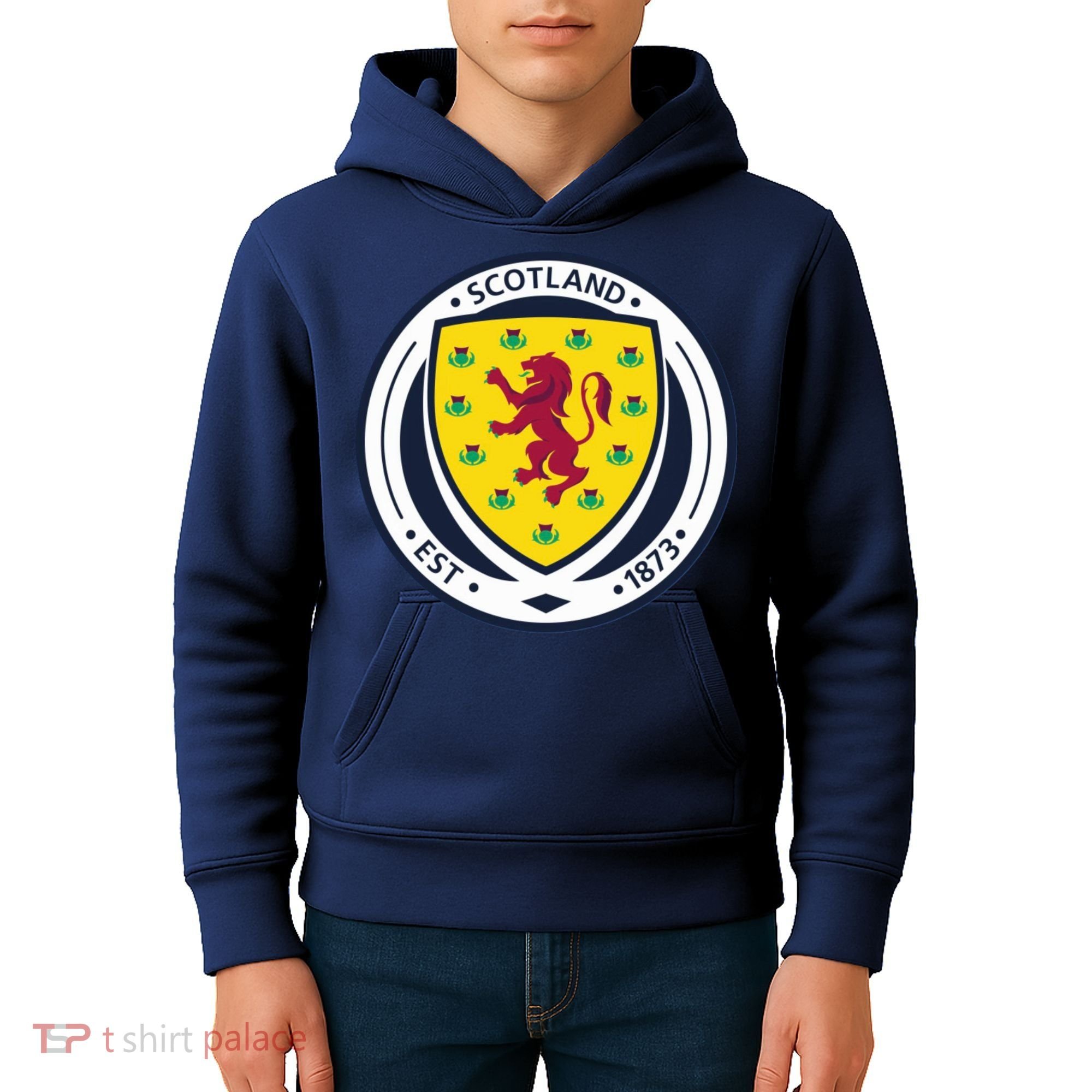 Cool Scotland National Soccer Team Kids Hoodie