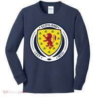 Cool Scotland National Soccer Team Kids Long Sleeve Shirt thumb 0