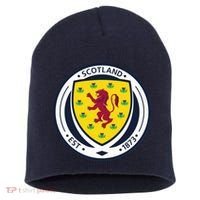 Cool Scotland National Soccer Team Short Acrylic Beanie thumb 0