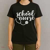 Cute School Nurse Appreciation T-Shirt thumb 4