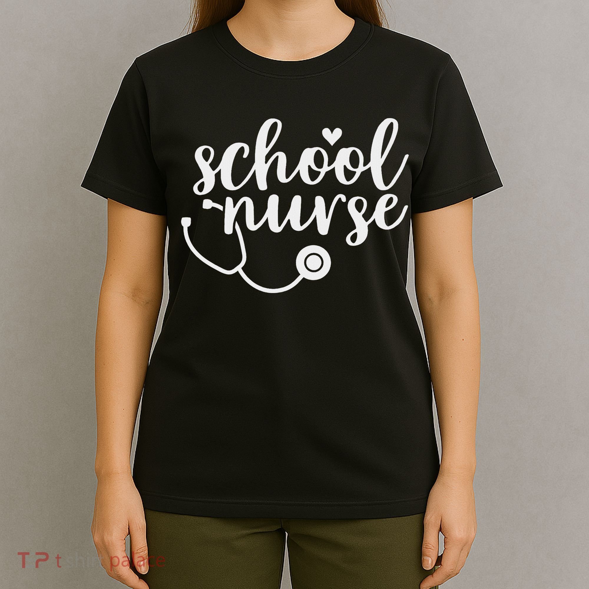 Cute School Nurse Appreciation T-Shirt