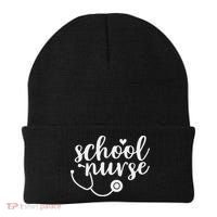 Cute School Nurse Appreciation Beanie thumb 0