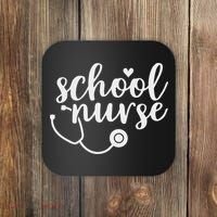 Cute School Nurse Appreciation Coaster thumb 0