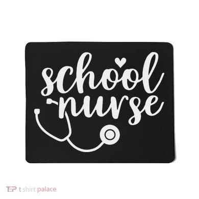 Cute School Nurse Appreciation Mousepad