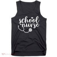 Cute School Nurse Appreciation Tank Top thumb 0