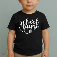 Cute School Nurse Appreciation Toddler T-Shirt thumb 2