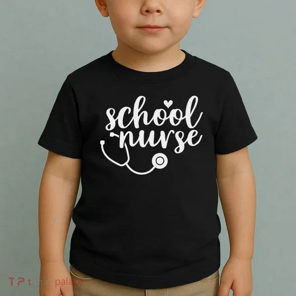Cute School Nurse Appreciation Toddler T-Shirt