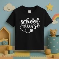 Cute School Nurse Appreciation Toddler T-Shirt thumb 3