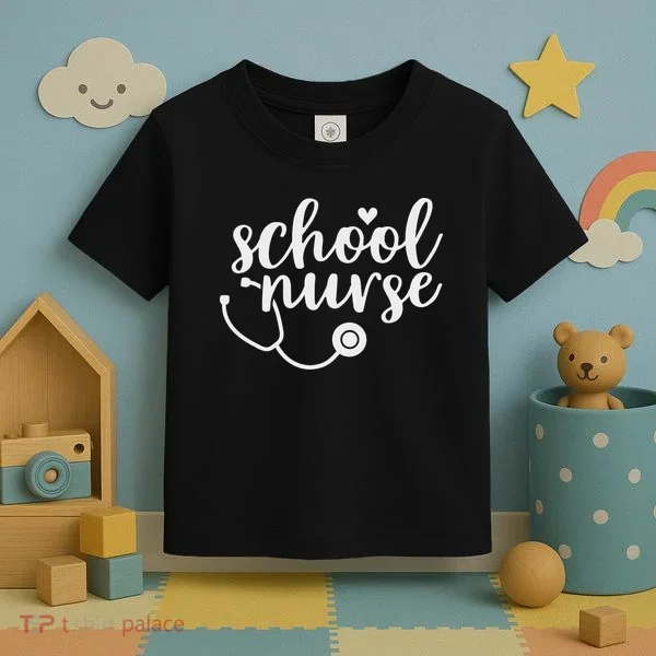 Cute School Nurse Appreciation Toddler T-Shirt